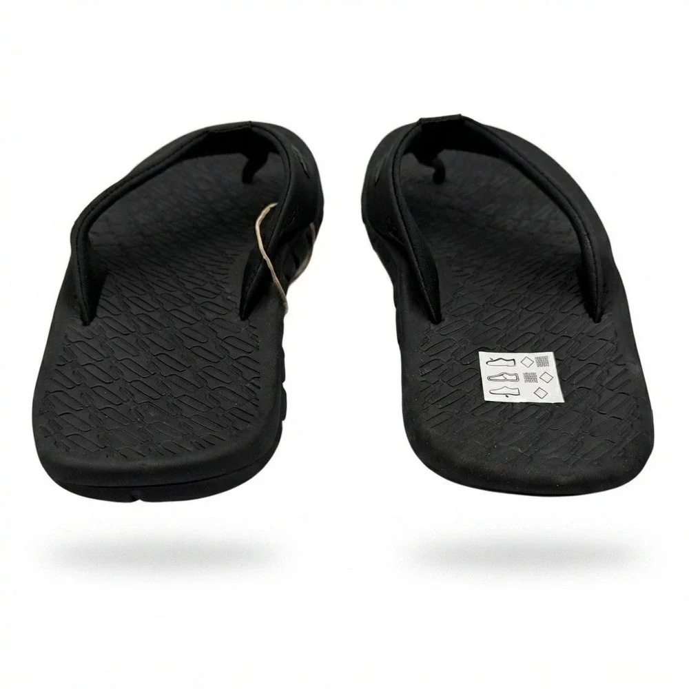 Oakley Operative Sandal 2.0 Mens Size 12 Blackout Sport Flip Flop Black **NEW**